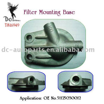 Aluminum Alloy Die Casting for Remote oil filter mounting base